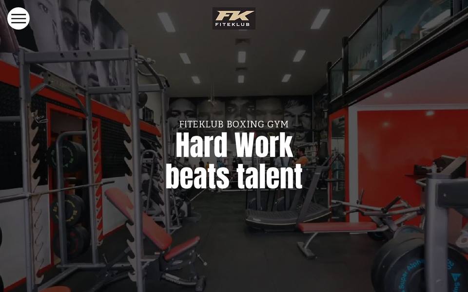 Toe to Toe Boxing Club (Official) website