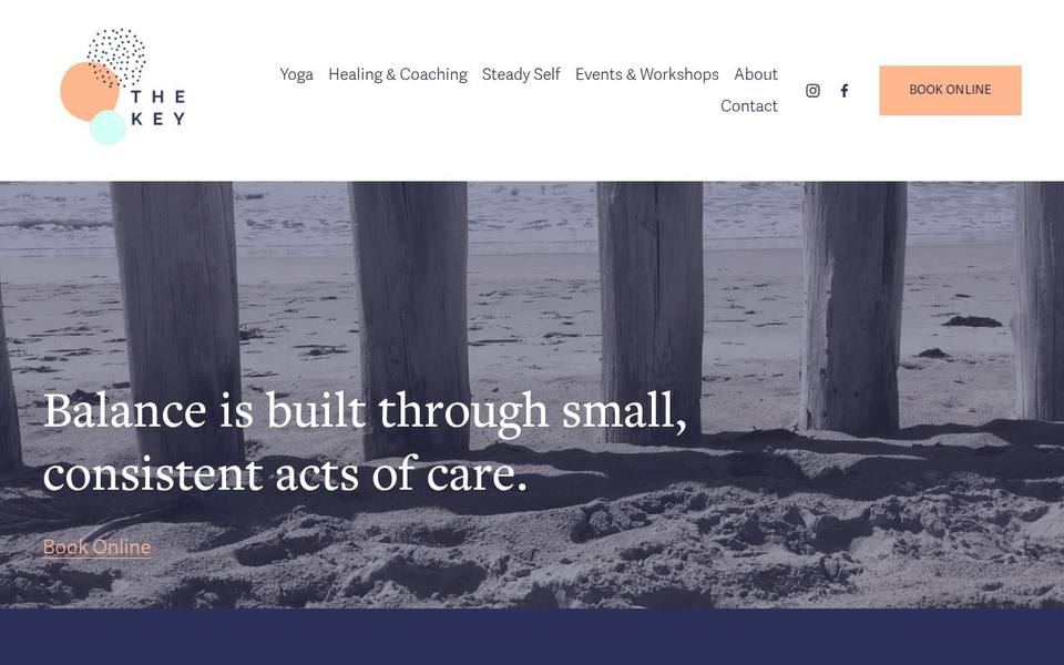 The Key Urban Retreats website