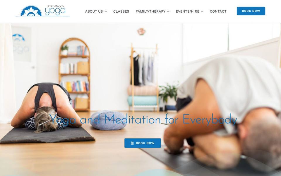 Umina Beach Yoga website