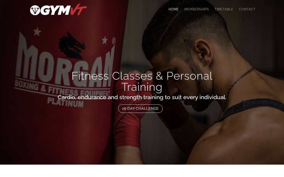 GYMVT website