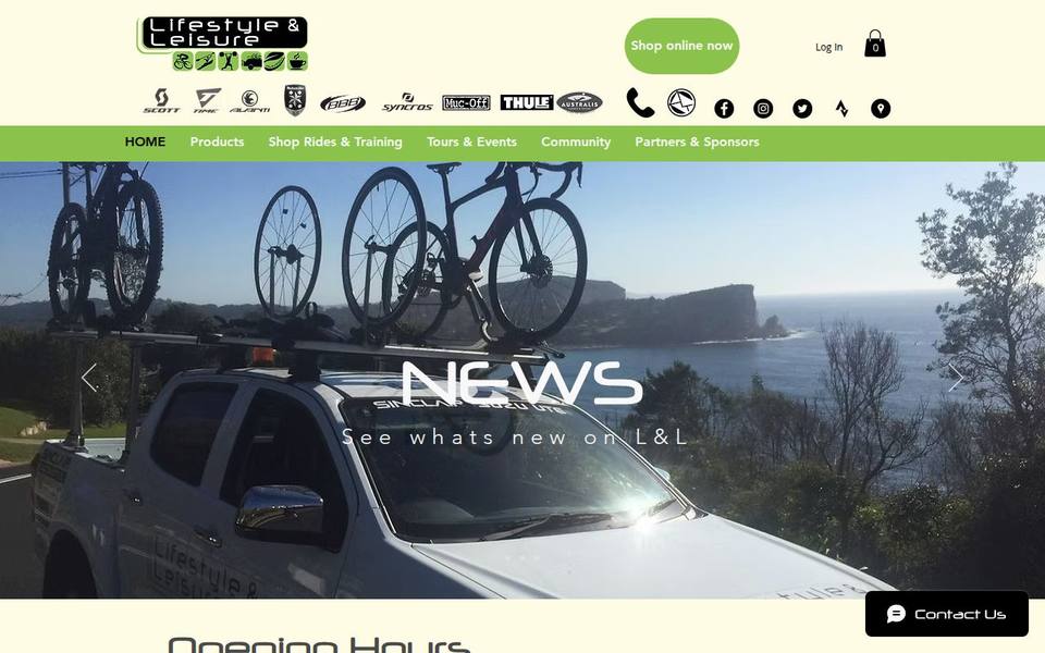 Lifestyle and Leisure website