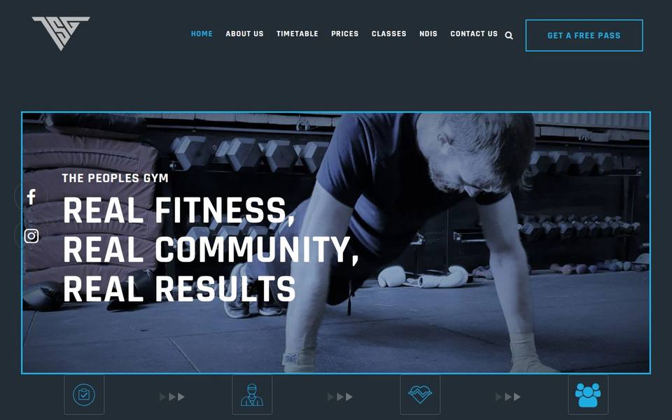 The Station Gymnasium website