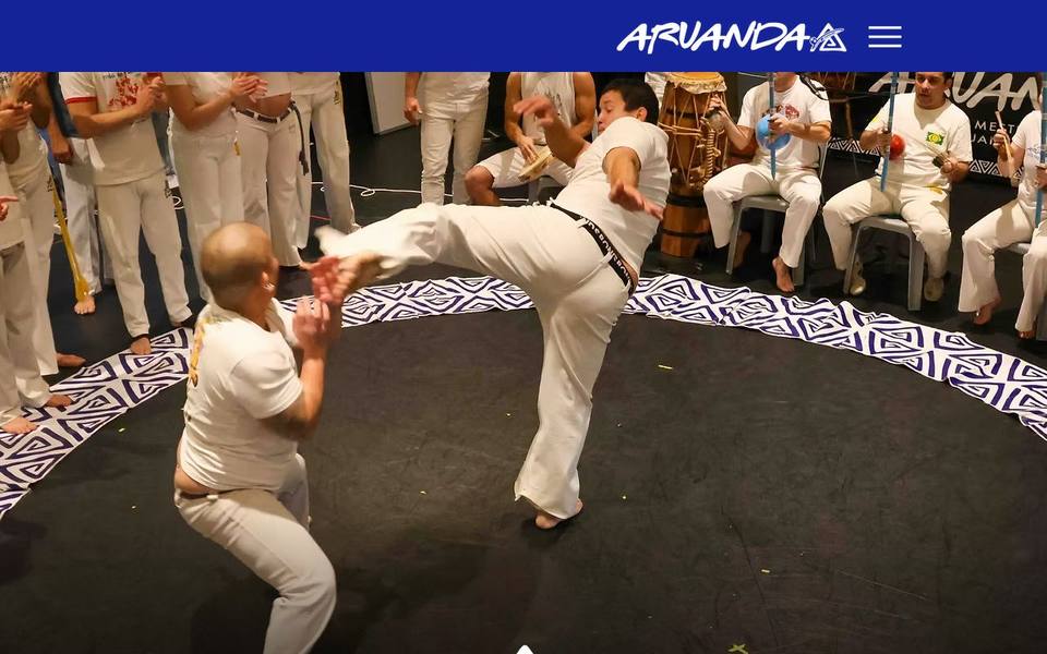 Capoeira Aruanda website