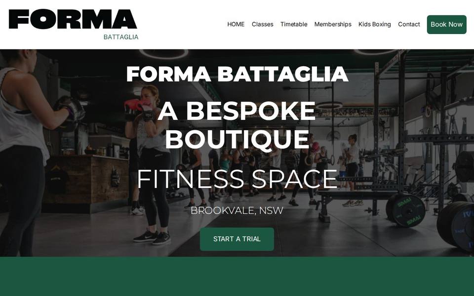 FORMA Battaglia website