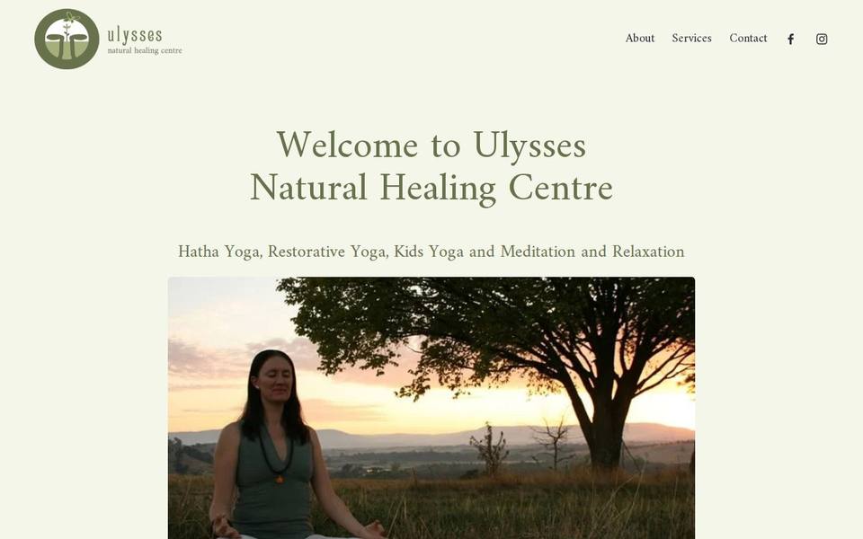 Ulysses Natural Healing Centre website