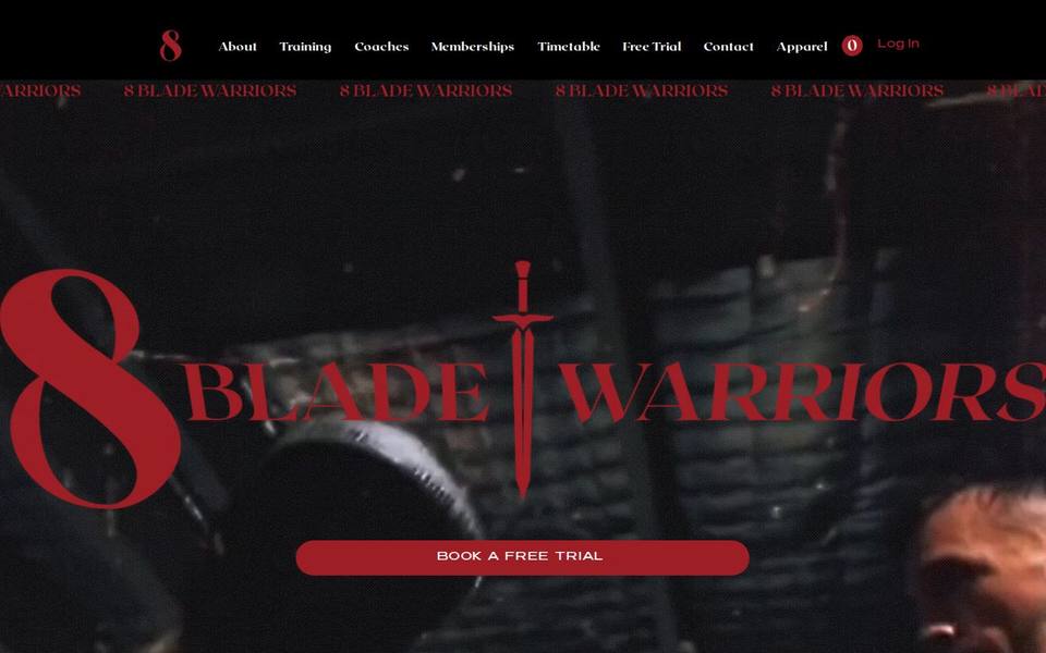 8 Blade Warriors Muay Thai website
