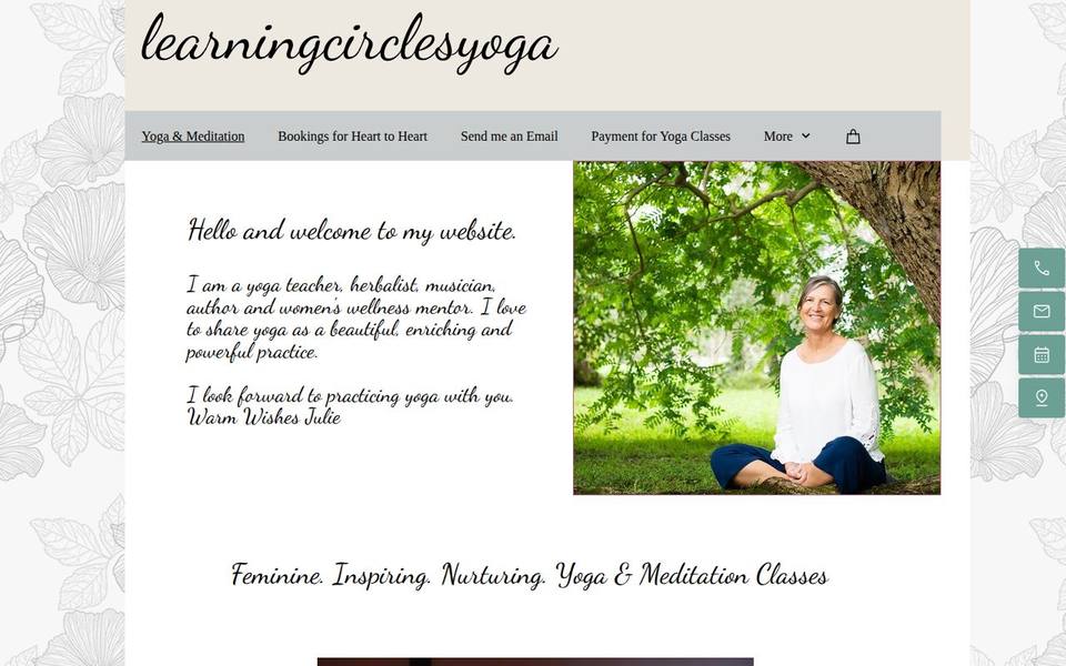 Empire Bay Yoga website