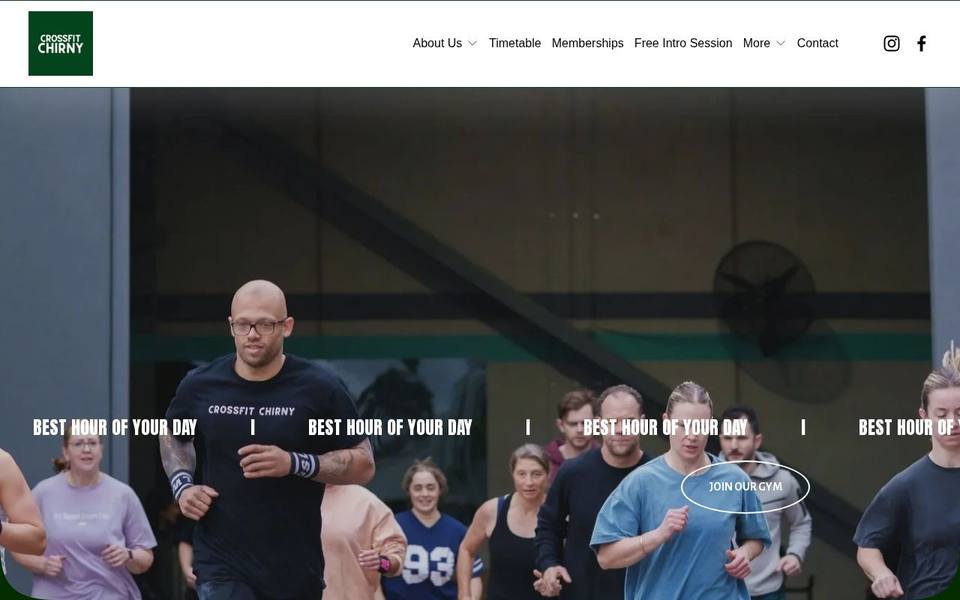 CrossFit Chirny website