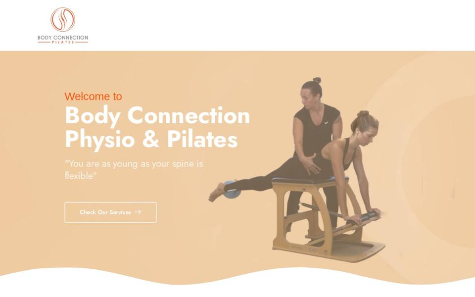Body Connection Pilates website