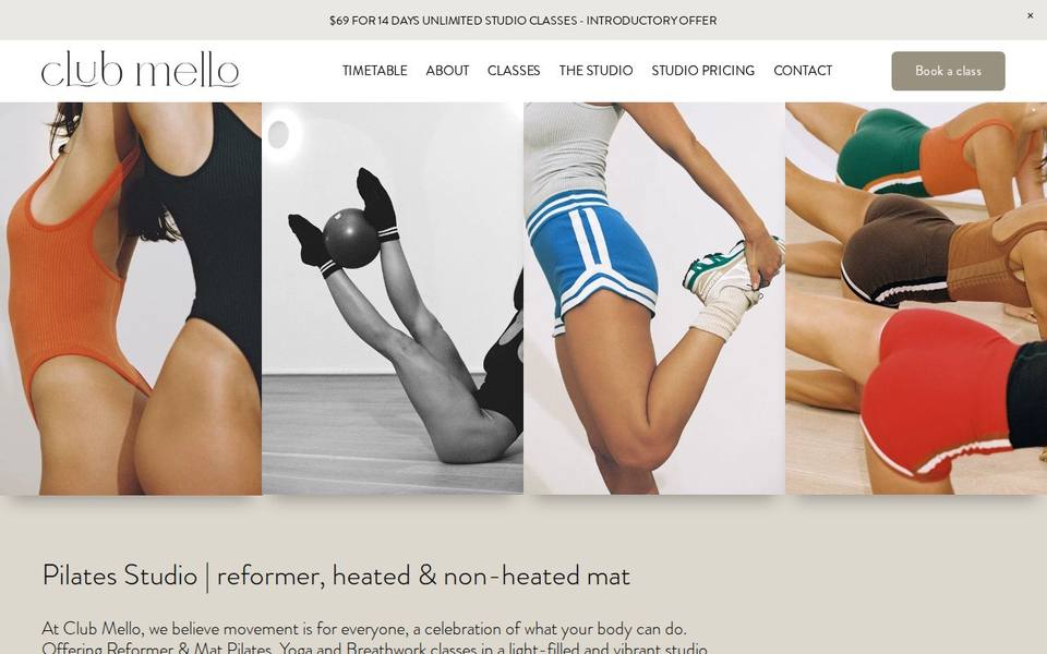 Club Mello website