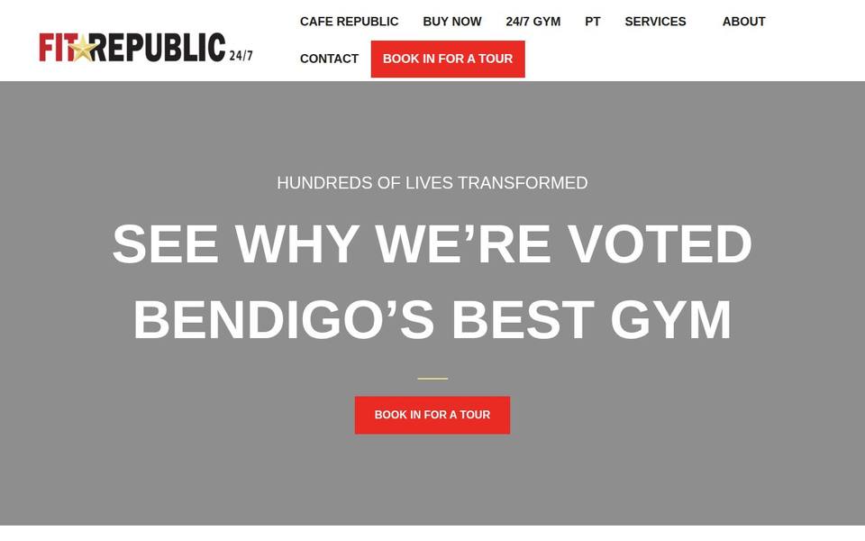 Fit Republic website