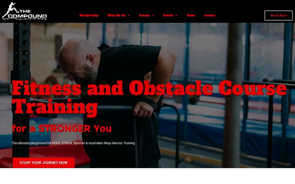 The Compound Training website