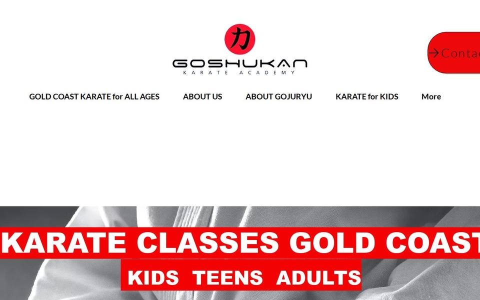 GKR Karate website