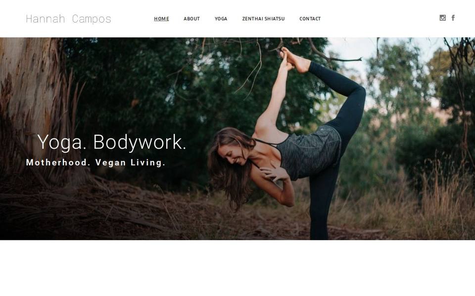 Hannah Campos website