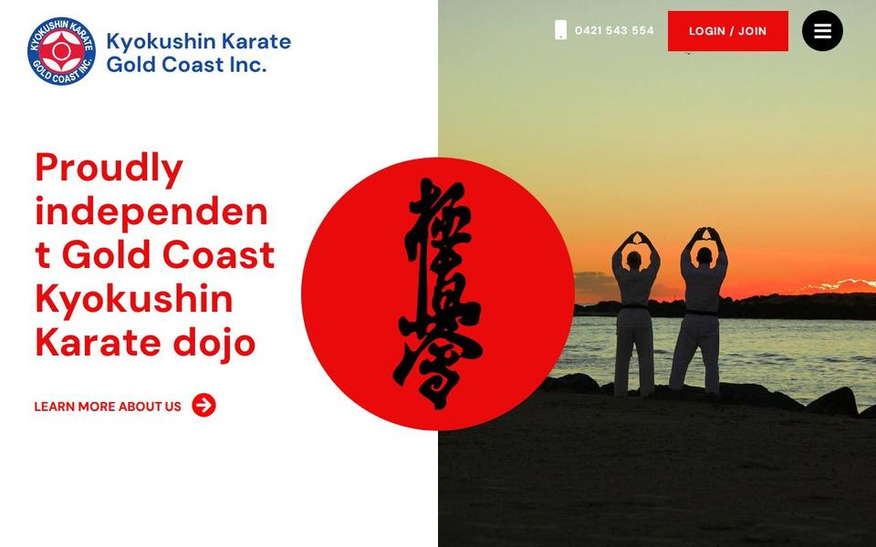 Kyokushin Karate. website