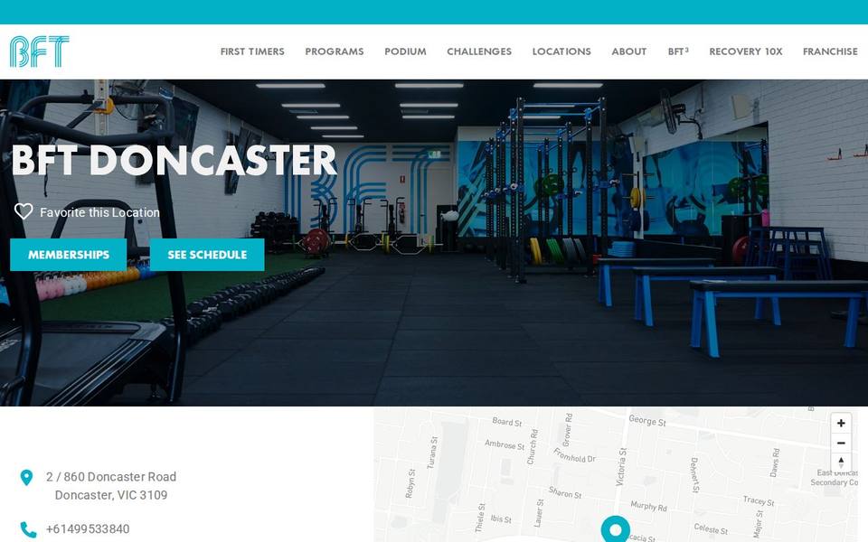 BFT Doncaster website