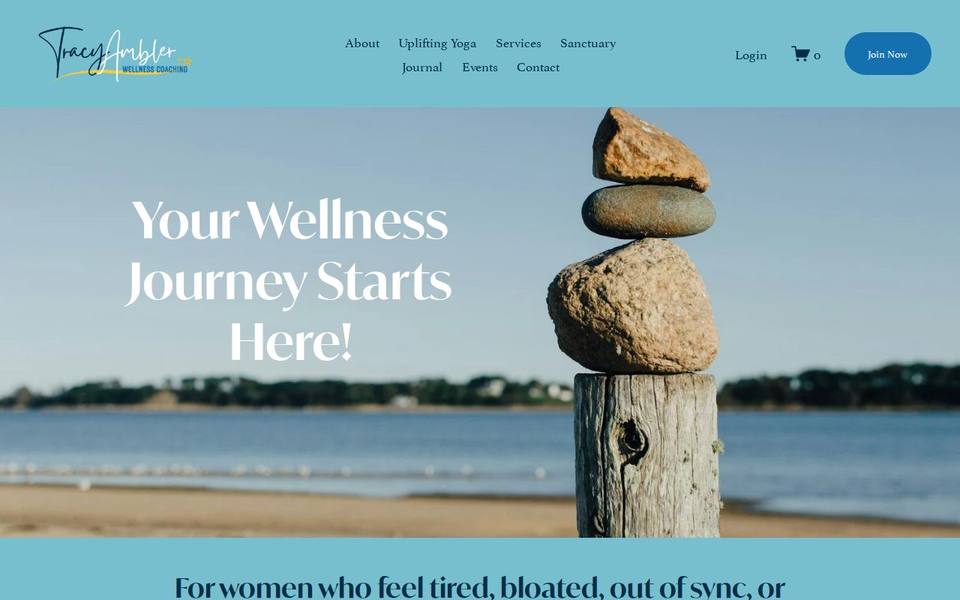 Uplifting Yoga - Tracy Ambler website