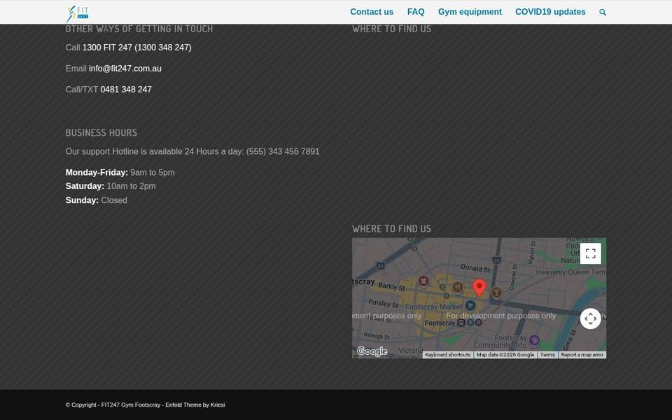 FIT247 website