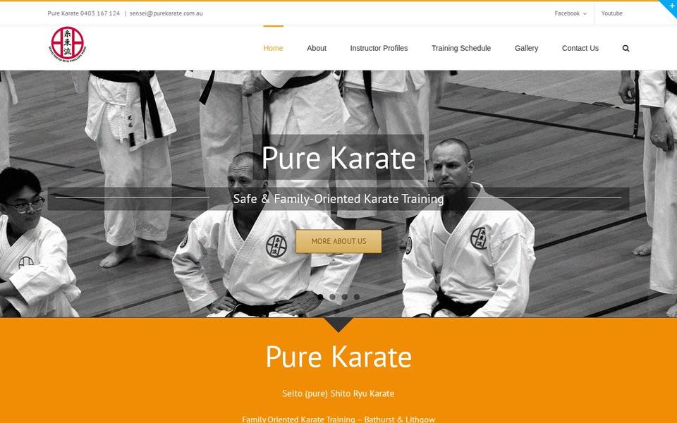 Bathurst Karate Club website