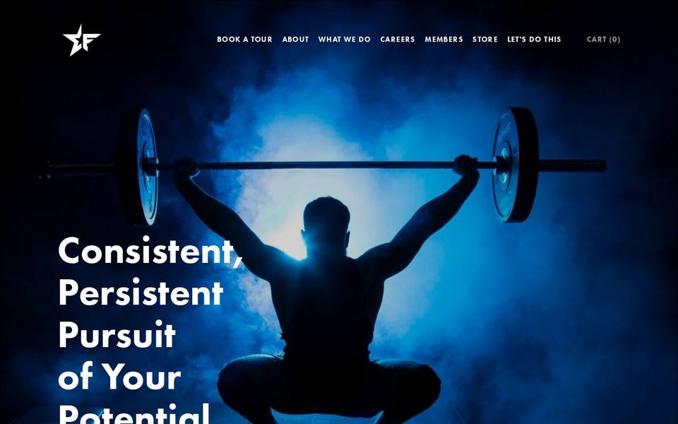 Forge Barbell Club website