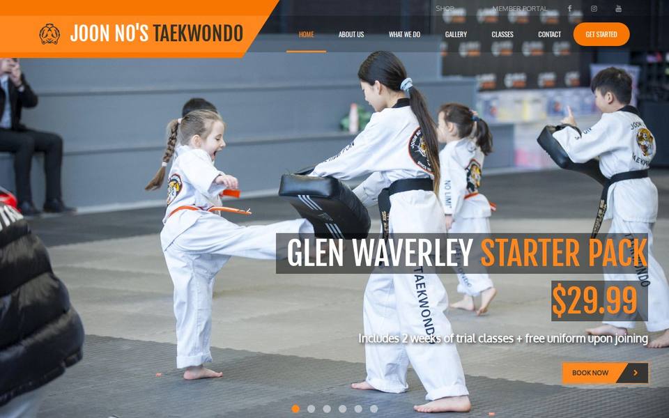 Joon No's Taekwondo website