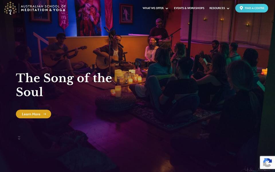 The Mantra Room website