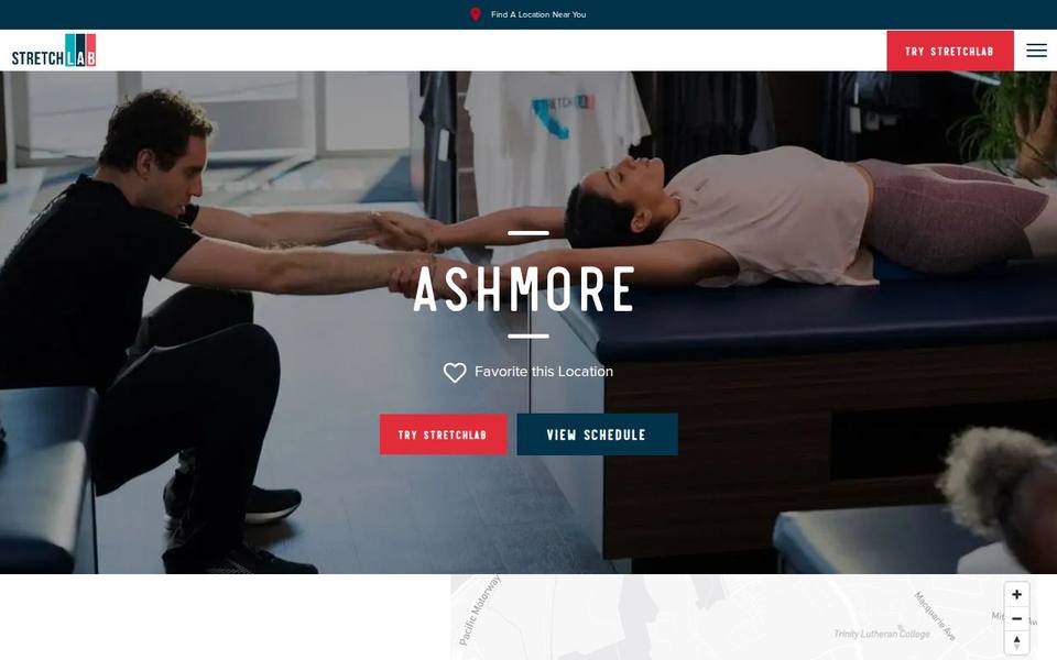 StretchLab website