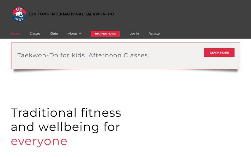 Jun Tong International Taekwon-Do website
