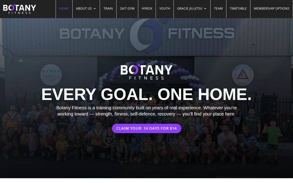 Train Aero Botany (Health and Fitness) website