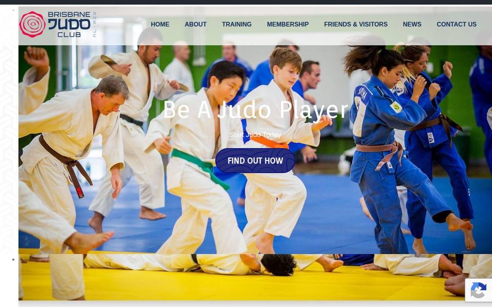 Brisbane Judo Club website