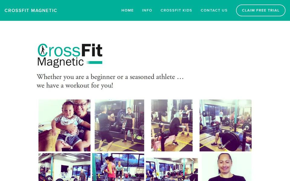 CrossFit Magnetic website