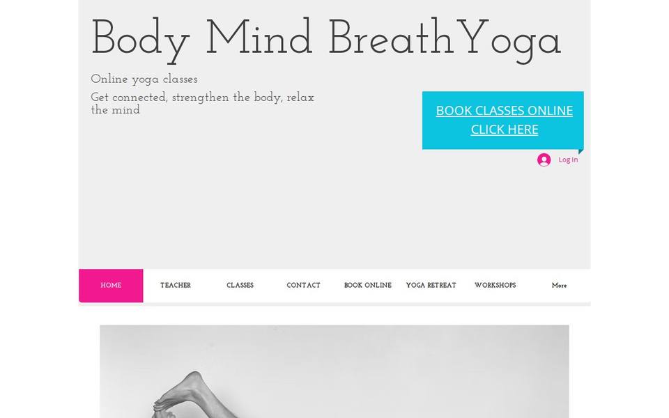 Body Mind Breath Yoga website