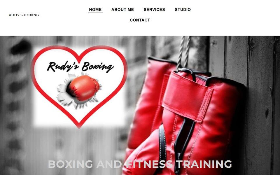 Rudy's Boxing website