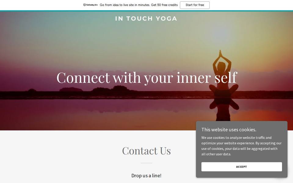 Intouch Yoga & Meditation website