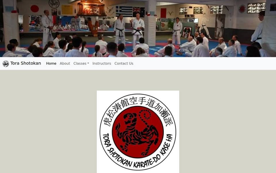 Tora Shotokan Karate-Do Kase-Ha website