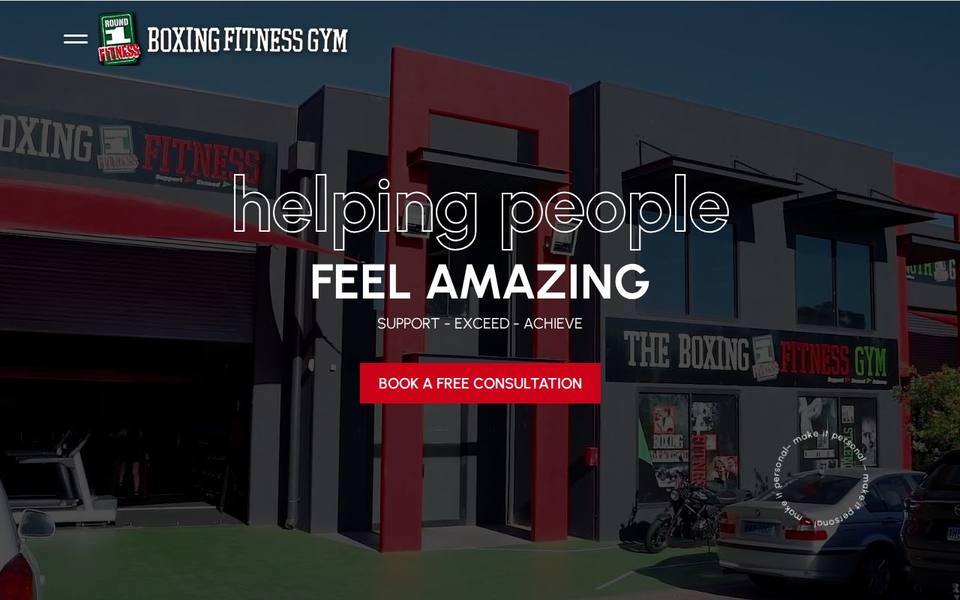 Round 1 Fitness website