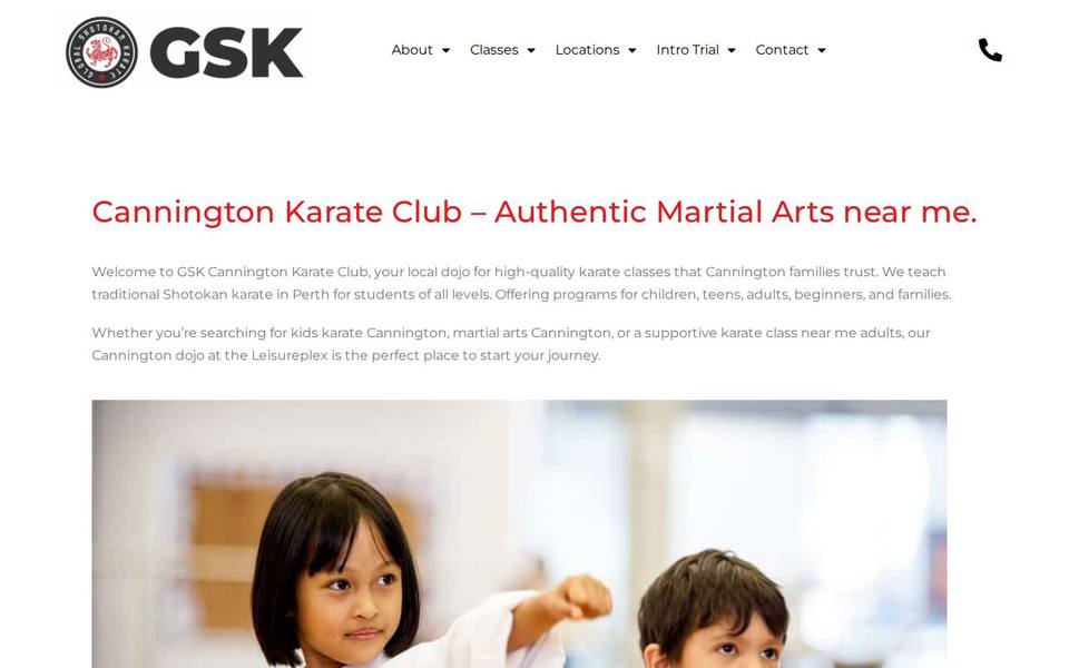 WSKF Australia - GSK Karate website