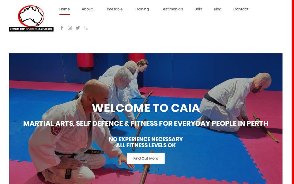 Combat Arts Institute of Australia website