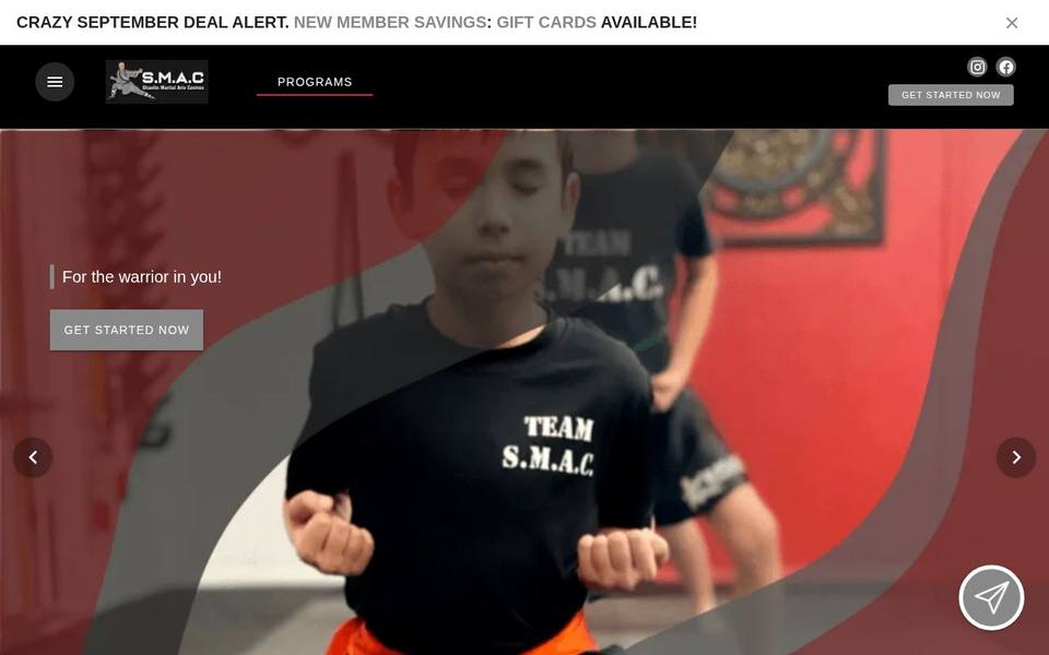 Shaolin Martial Arts Centres website