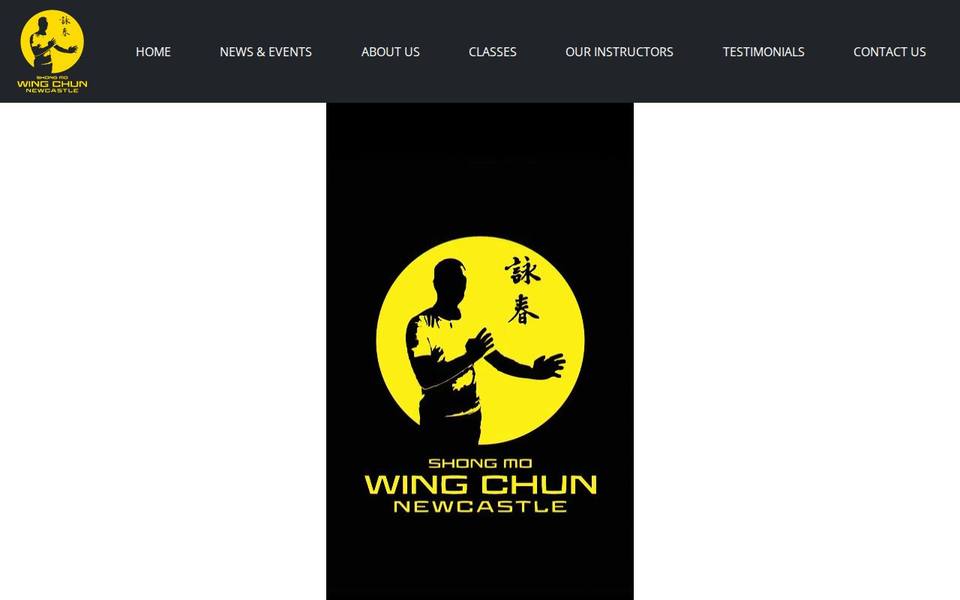 Newcastle Wing Chun Kung Fu website