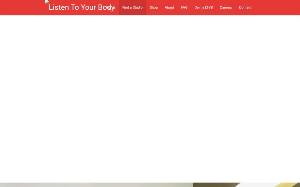 Listen to Your Body website