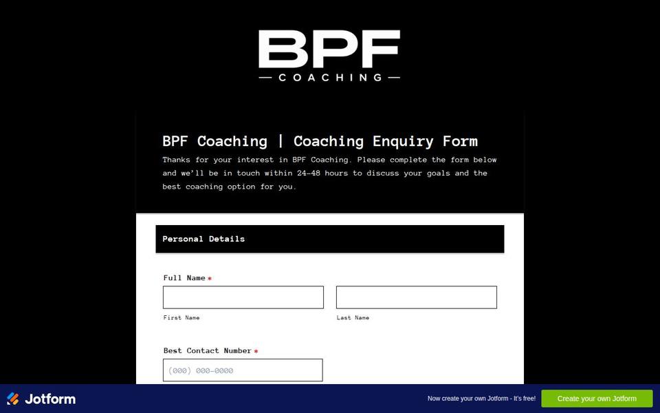 BPF website