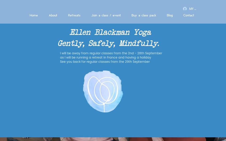 Ellen Blackman Yoga website