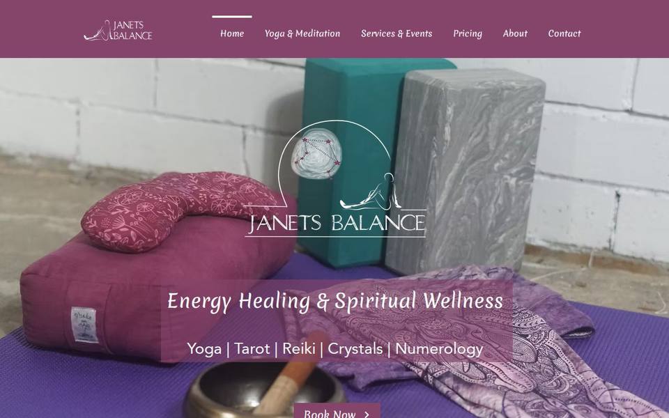 Janets Balance website