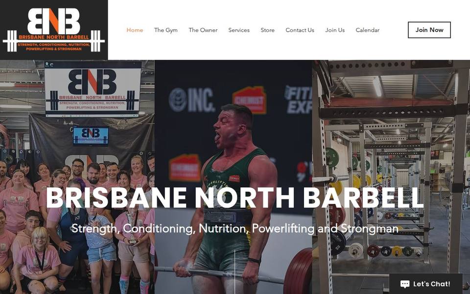 Brisbane North Barbell website