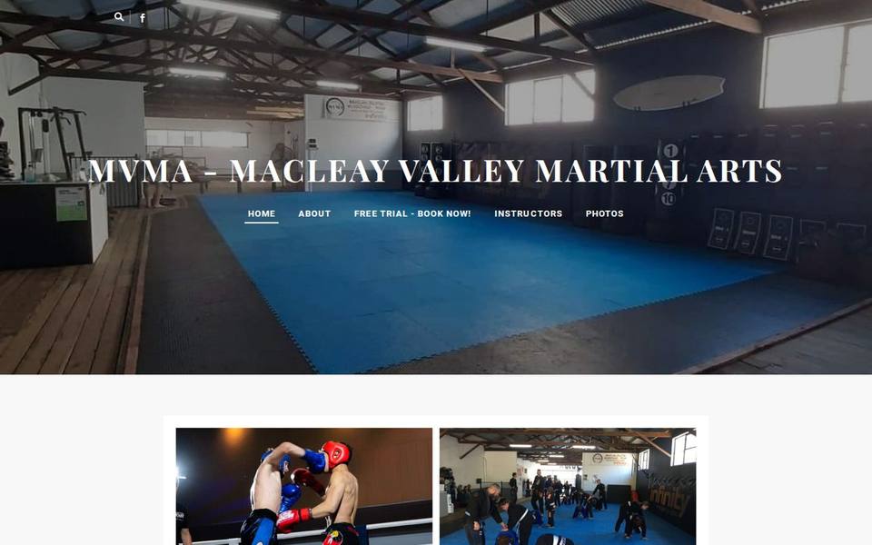 Macleay Valley Martial Arts website