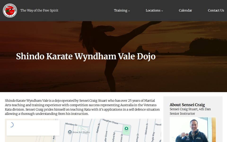 Shindo Karate Werribee and Wyndham Vale website