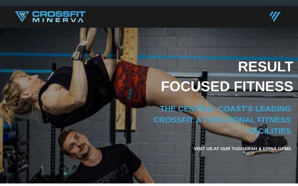 CrossFit Minerva website