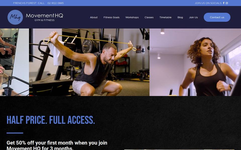 Movement HQ website