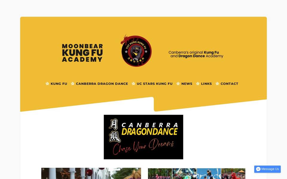 Yut Hung Kung Fu Academy website